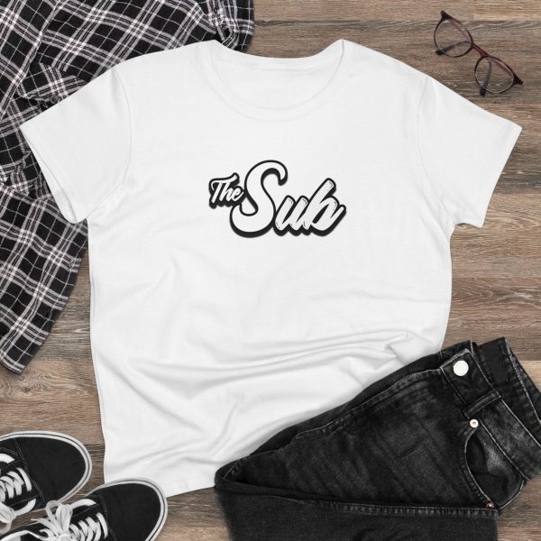 #TheSub Women's Midweight Cotton Tee - Image 4