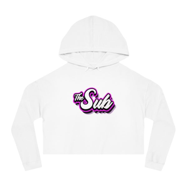 #TheSub Women’s Cropped Hooded Sweatshirt - Image 2