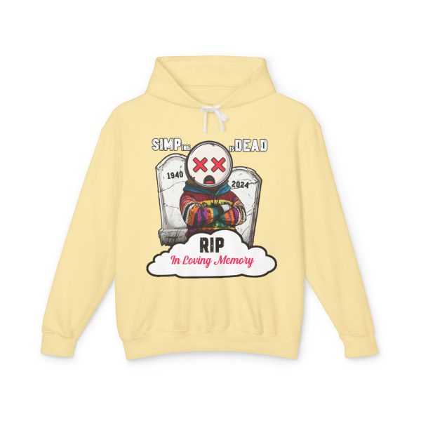 IN LOVING MEMORY - Unisex Lightweight Hooded Sweatshirt - Image 3