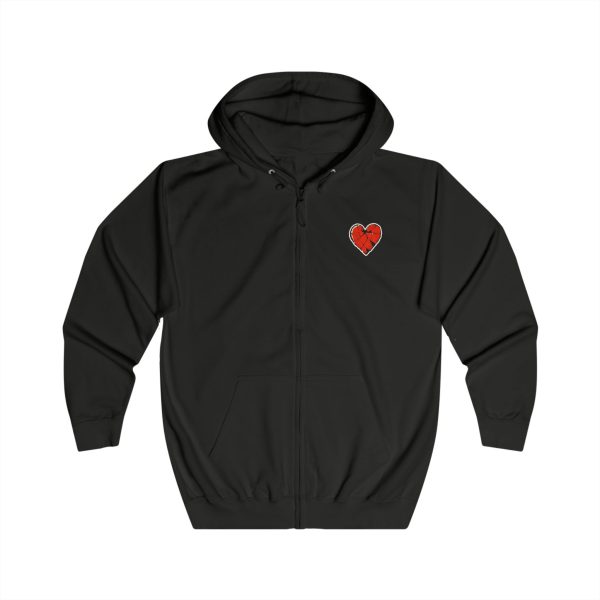 Unisex Full Zip Hoodie - Image 5