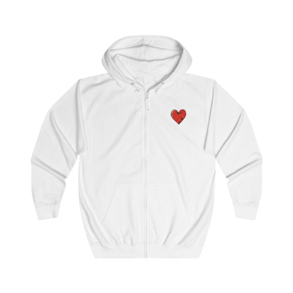 Unisex Full Zip Hoodie - Image 3