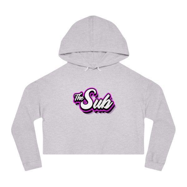 #TheSub Women’s Cropped Hooded Sweatshirt - Image 4